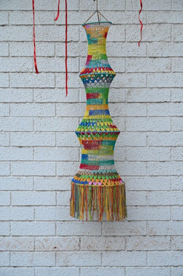 Long Crochet Lamp shade hanging - Image 5