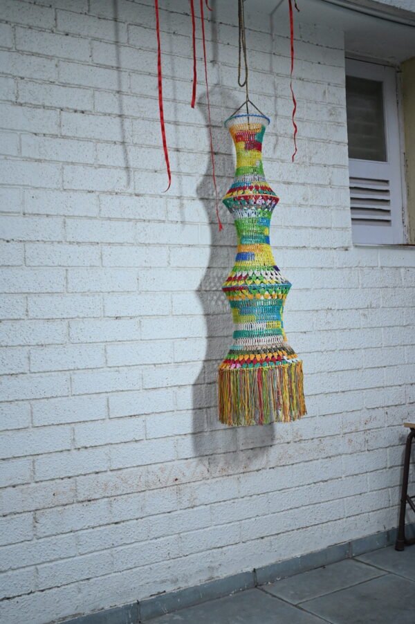 Long Crochet Lamp shade hanging - Image 2