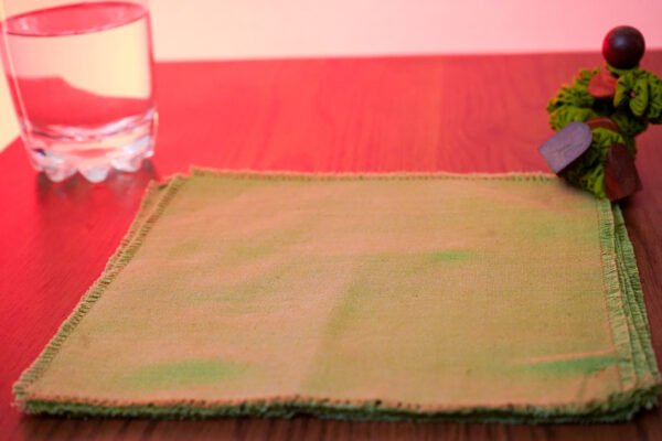 Plain Cotton Napkins Set of 6 - Image 8