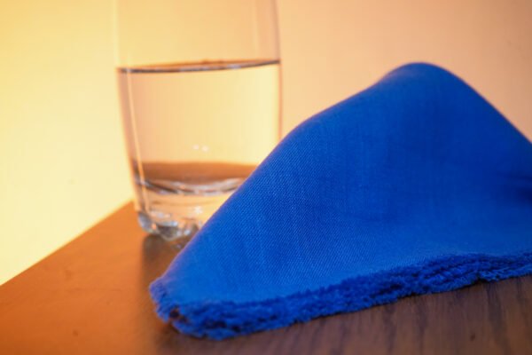 Plain Cotton Napkins Set of 6 - Image 7