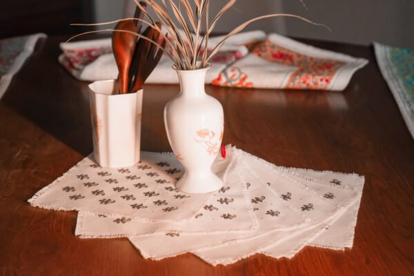 Printed Cocktail napkins Set of 6