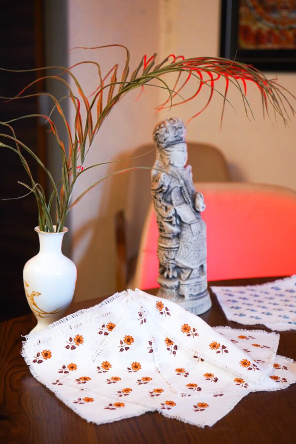 Printed Cocktail napkins Set of 6 - Image 2