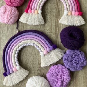 macrame rainbow 3