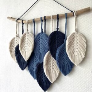 macrame leaf 4