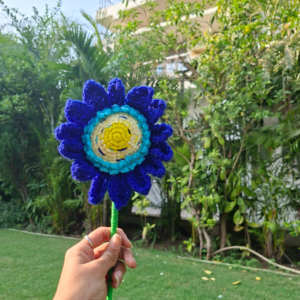 Starry Night Flowers Crochet