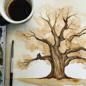 coffee painting 4